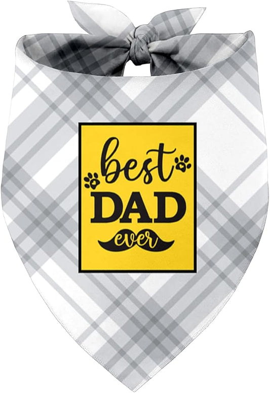 Best Dad Ever Dog Bandana (C16)