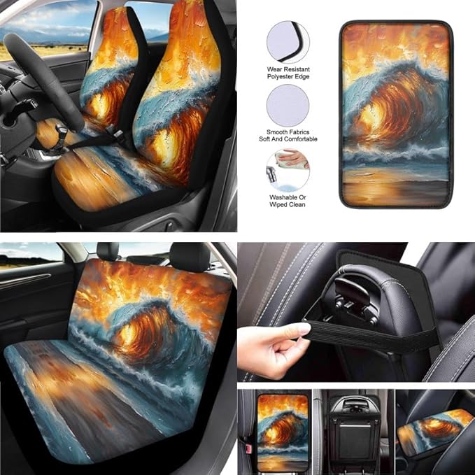 3D Sea Wave 13 PCS Set Full Set