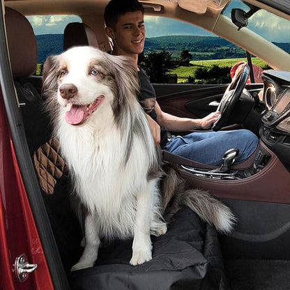 Dog Car Seat Covers 100% Waterproof Car Seat Protector for Pets Front Seat Scratch Proof Non-Slip Durable for Cars