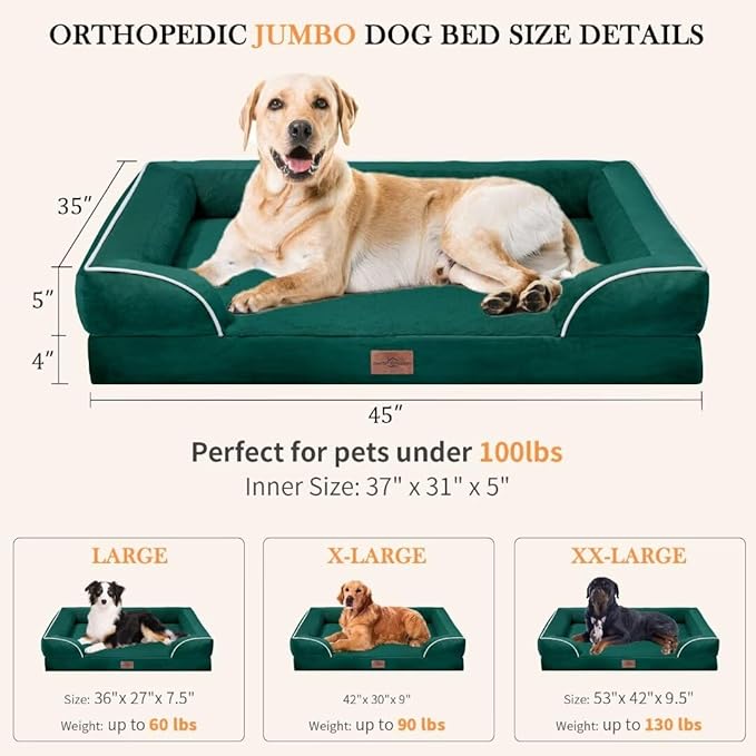 Extra Large Dog Beds Jumbo Breed