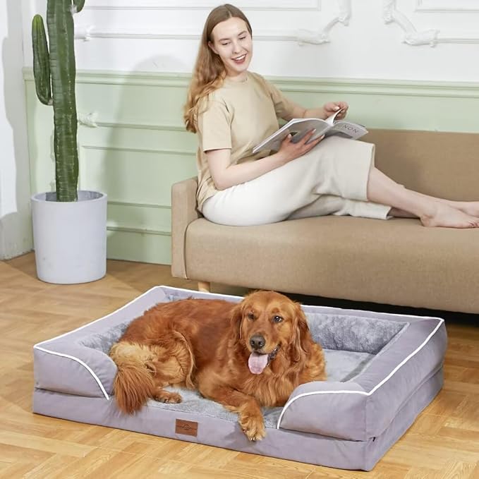 Large Dog Beds Waterproof Comfy Pet Bed for Large Dogs Sofa