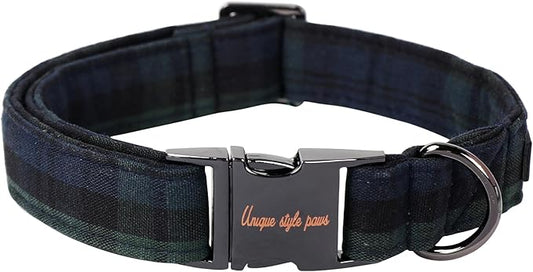 Unique style paws Dog Collar Metal Buckle Collar