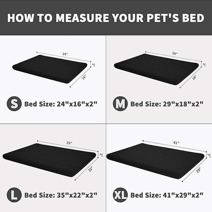 Panku Small 24inch Dog Bed 24x16x2)