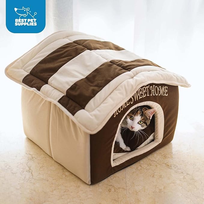 Best Pet Supplies Portable Indoor Pet House – Perfect for Cats & Small Dogs