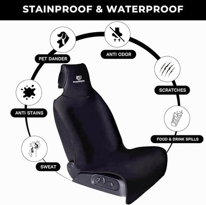SweatSo Car Seat Protector Waterproof Car Seat Cover