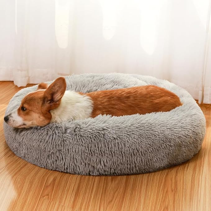 JEMA Calming Small Dog Beds for Small Dogs 22 Inch