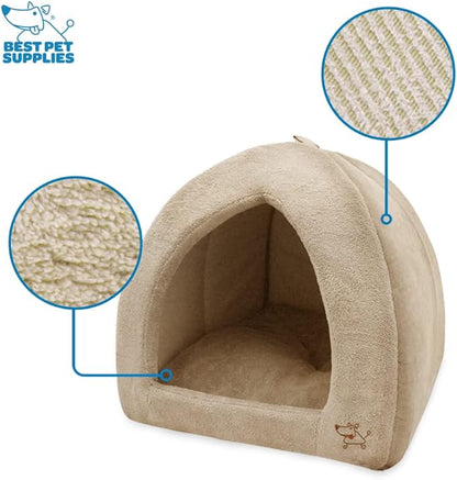 Pet Tent-Soft Bed for Dog and Cat by Best Pet Supplies 19" x 19" x H:19"