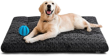 VERZEY Dog Beds Crate Pad Mat for Medium，Large Dogs (36" L 23" W,