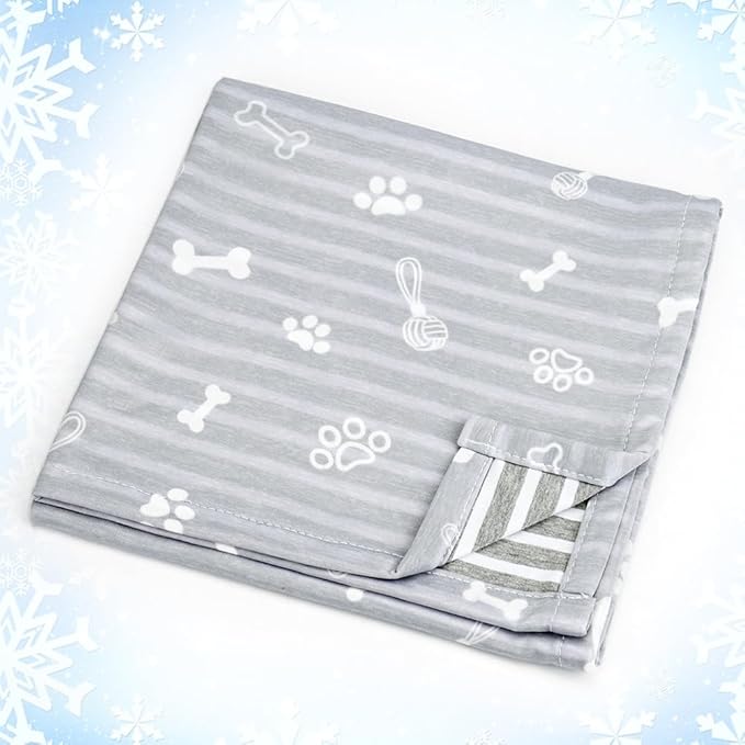 Dog Cooling Blanket Lightweight Self Cooling Blanket Bed