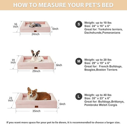 BFPETHOME Dog Beds for Small Dogs