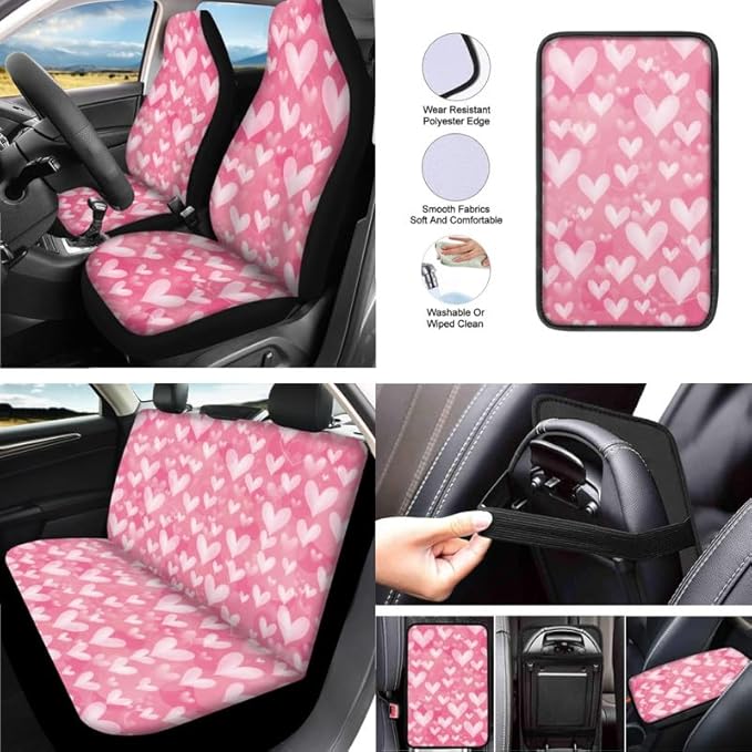 Watercolor Hearts 13 PCS Set Full Set Heart