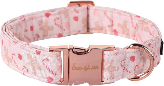 Unique style paws Dog Collar Metal Buckle Collar