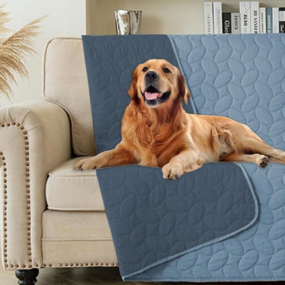 Ameritex Dog Bed Blanket Waterproof Reversible Dog Bed Cover Sofa Cover Pet Blanket for Furniture Bed Couch Sofa