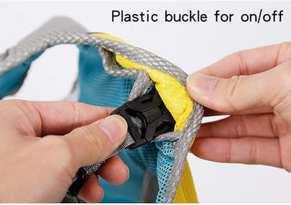 Dog Cooling Vest Harness Outdoor Puppy Cooler Jacket Reflective Safety Sun-proof Pet Hunting Coat 15.75"-19.68"))