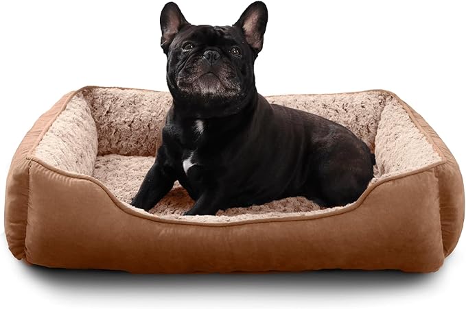 Dog Beds for Medium Sized Dog 30"x22",Brown
