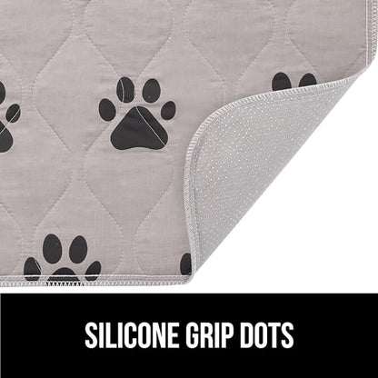 Gorilla Grip Washable Puppy Pads 28x18 Pack 2, Slip