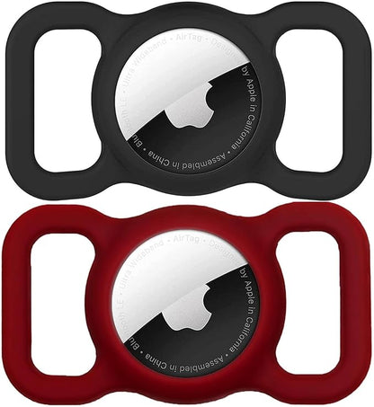 Air Tags-2 Pack Airtag Dog Collar Holder SWINCHO 1-3cm Width