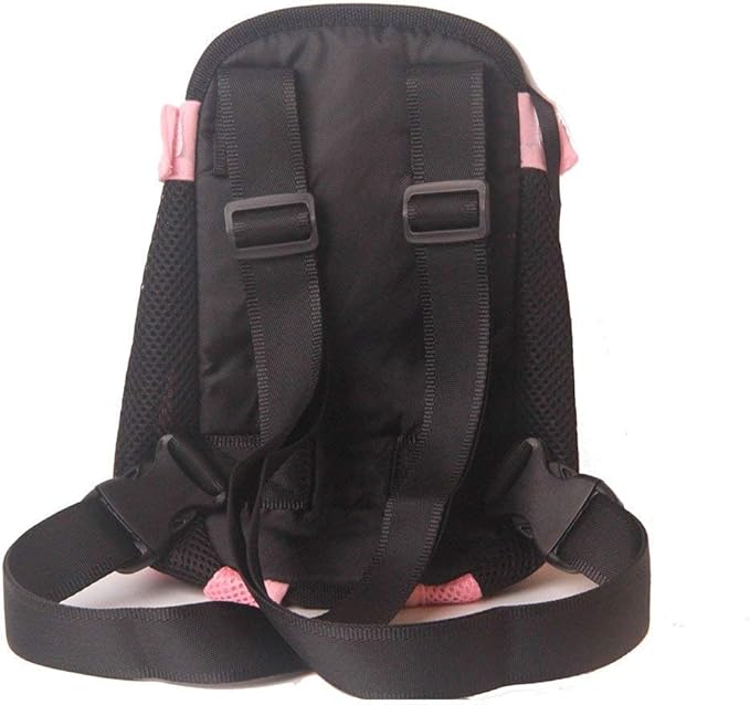 Dog Carrier Pink Legs Out Front Pet Carrier Backpack Comfortable Puppy Bag with Shoulder Strap and Sling for Travel Hiking Camping Outdoor