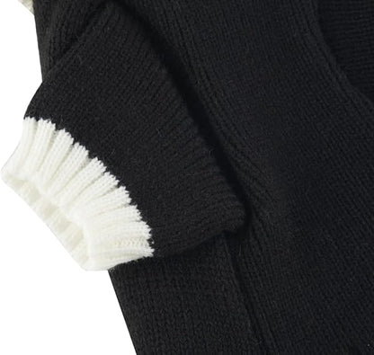 Dog Tuxedo Bow Tie Wedding Party Suit 16" Back