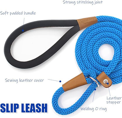 lynxking 6 FT Dog Leash Slip Lead 2