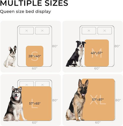 Luciphia Waterproof Pet Blankets for Couch Sofa Bed Small（40" x 28"）