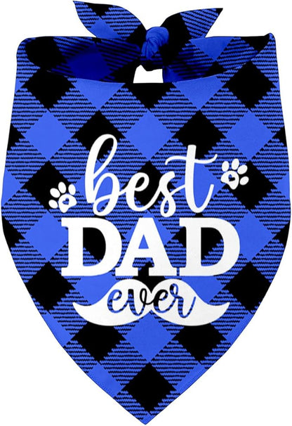 Best Dad Ever Dog Bandana (C10)