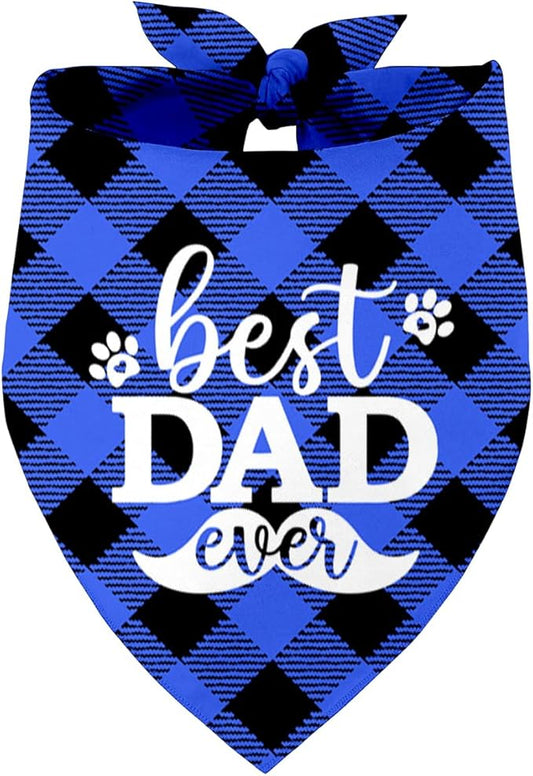 Best Dad Ever Dog Bandana (C10)