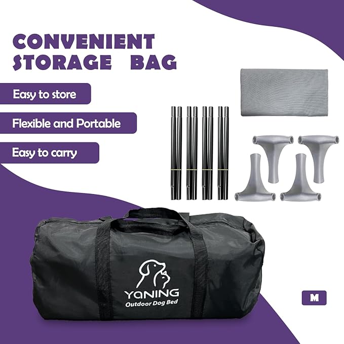 Outdoor Dog Bed with Portable Bag