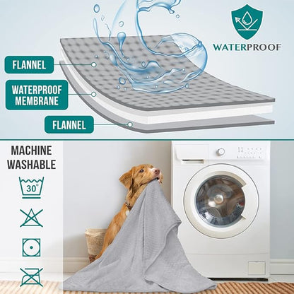 PetAmi Waterproof Dog Blanket 40x60 Light