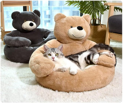 Cute Cuddler Bear Dog Beds