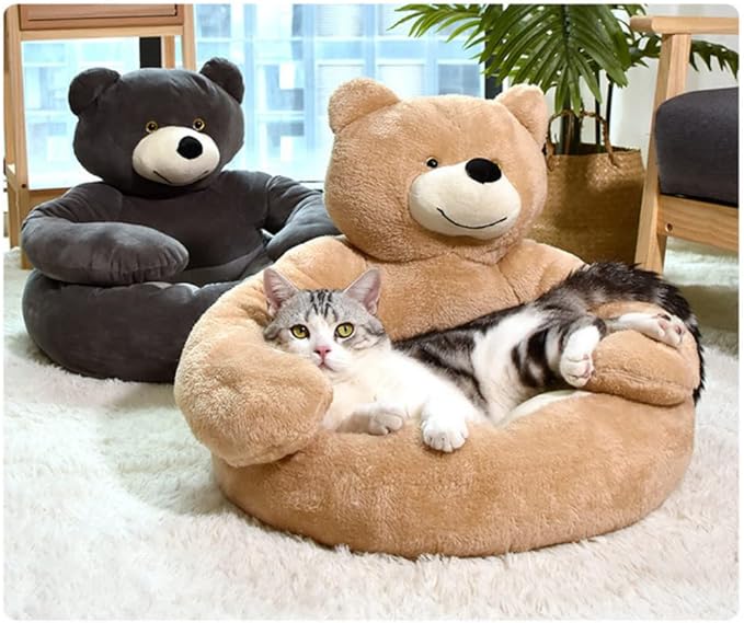 Cute Cuddler Bear Dog Beds