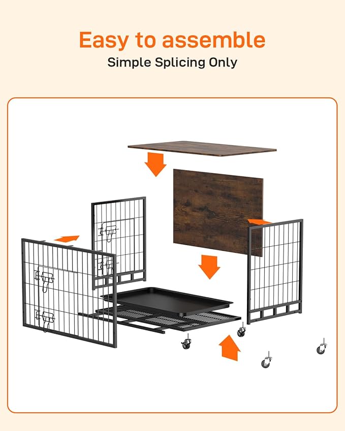 Dog Crate Furniture 2024 and 32.5" Dog