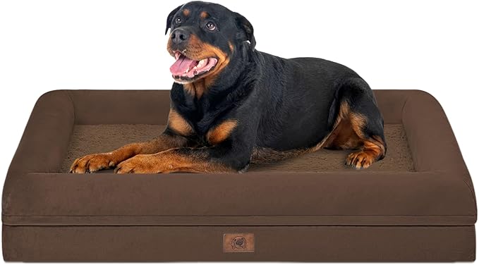 Orthopedic Washable Large Dog Bed: XXLarge Dog Bed Bolster Waterproof