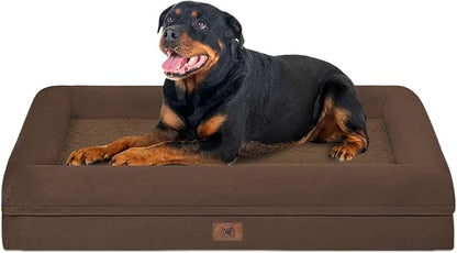 Orthopedic Washable Large Dog Bed: XXLarge Dog Bed Bolster Waterproof