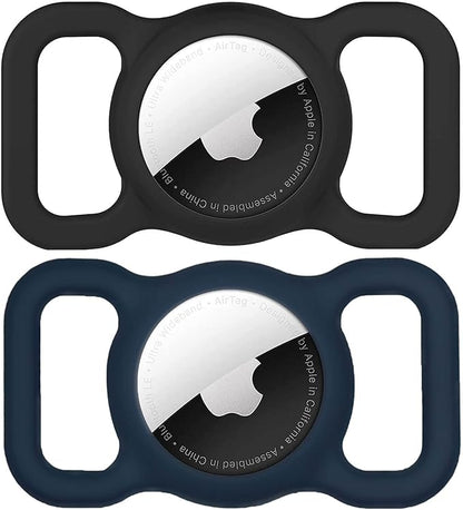 Air Tags-2 Pack Airtag Dog Collar Holder SWINCHO 1-3cm Width