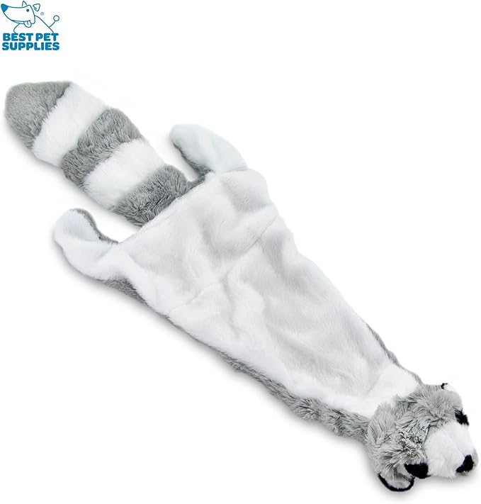 Best Pet Supplies 2-in-1 Stuffless Squeaky Dog Toys with Soft