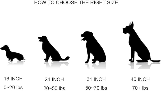 Mogoko Pet Dog Car Seat Belt Restraint Lead-24 Inch