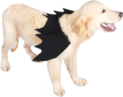 Rypet Dog Bat Costume - Halloween Pet Costume Bat Wings Cosplay Dog Costume Cat Costume for Party M