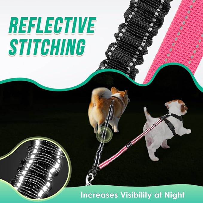 Two Dog Lead 2 in 1 Upgraded