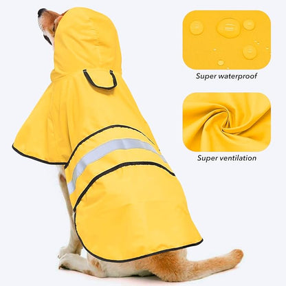 Reflective Dog Raincoat
