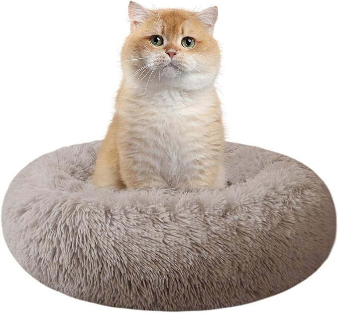 Nisrada Cat Beds for Indoor Cats 15.7 Inch