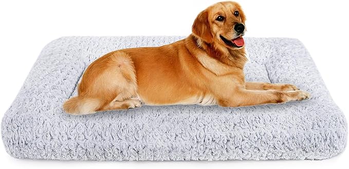 Dog Beds Crate Pad for Medium (47"x29"Grey)