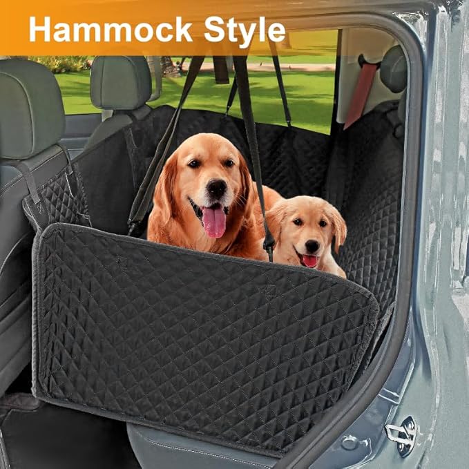 Honest Back Seat Extender for Dogs 400lbs, Waterproof