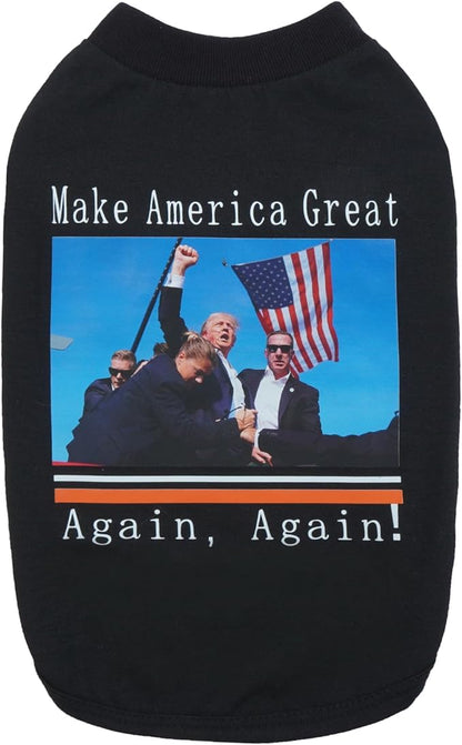 Large Dog Shirt -Black