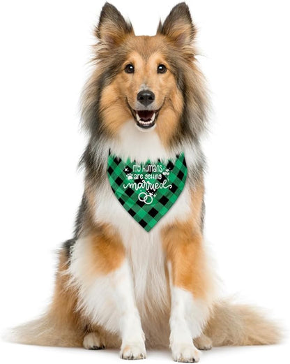 My Humans are Getting Married Dog Bandana (C52)