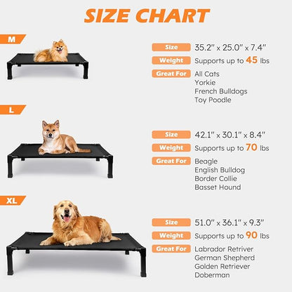 Cooling Elevated Dog Bed