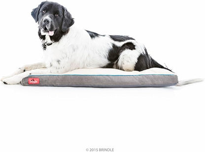 BRINDLE Khaki Shredded Memory Foam Pet Bed