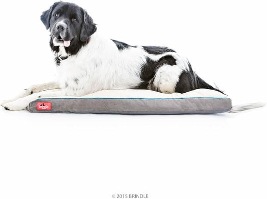 BRINDLE Khaki Shredded Memory Foam Pet Bed