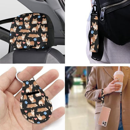 Paws Corgi 13 PCS Car Accessories Set Seat