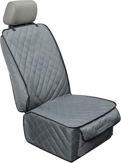 Waterproof Front Seat Cover Dog Car Seat Covers Nonslip and Full Protection with Side Flaps Fits Most Cars
